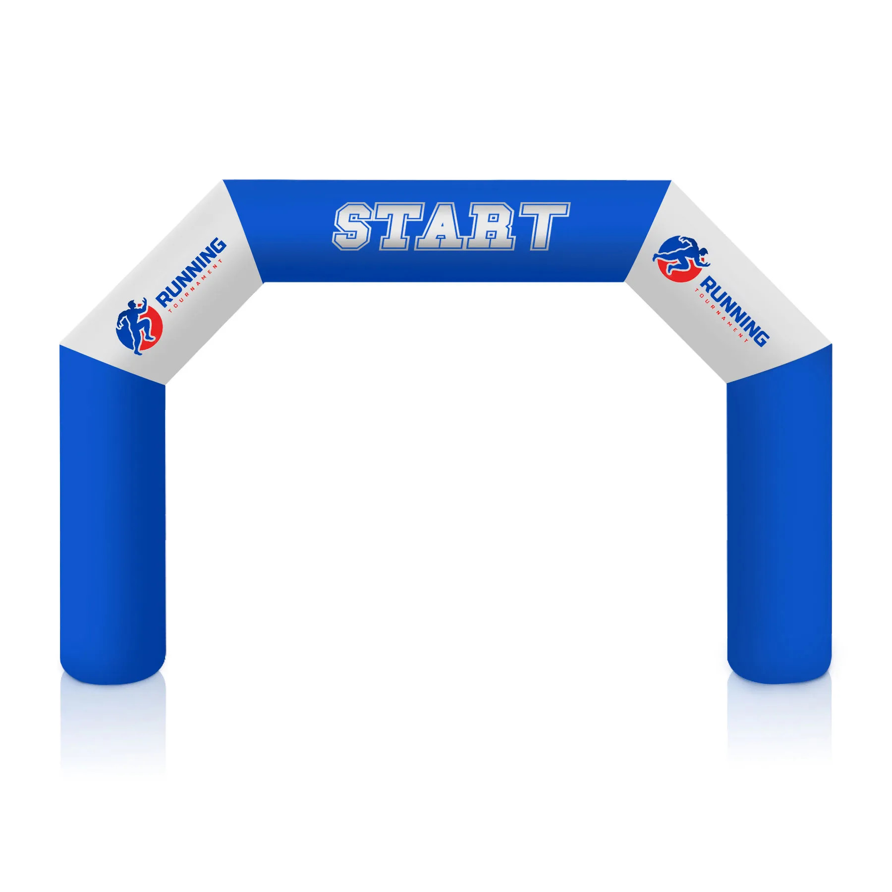 20' Continuous Air Blown Inflatable Arch (Full-Bleed Dye Sublimation)