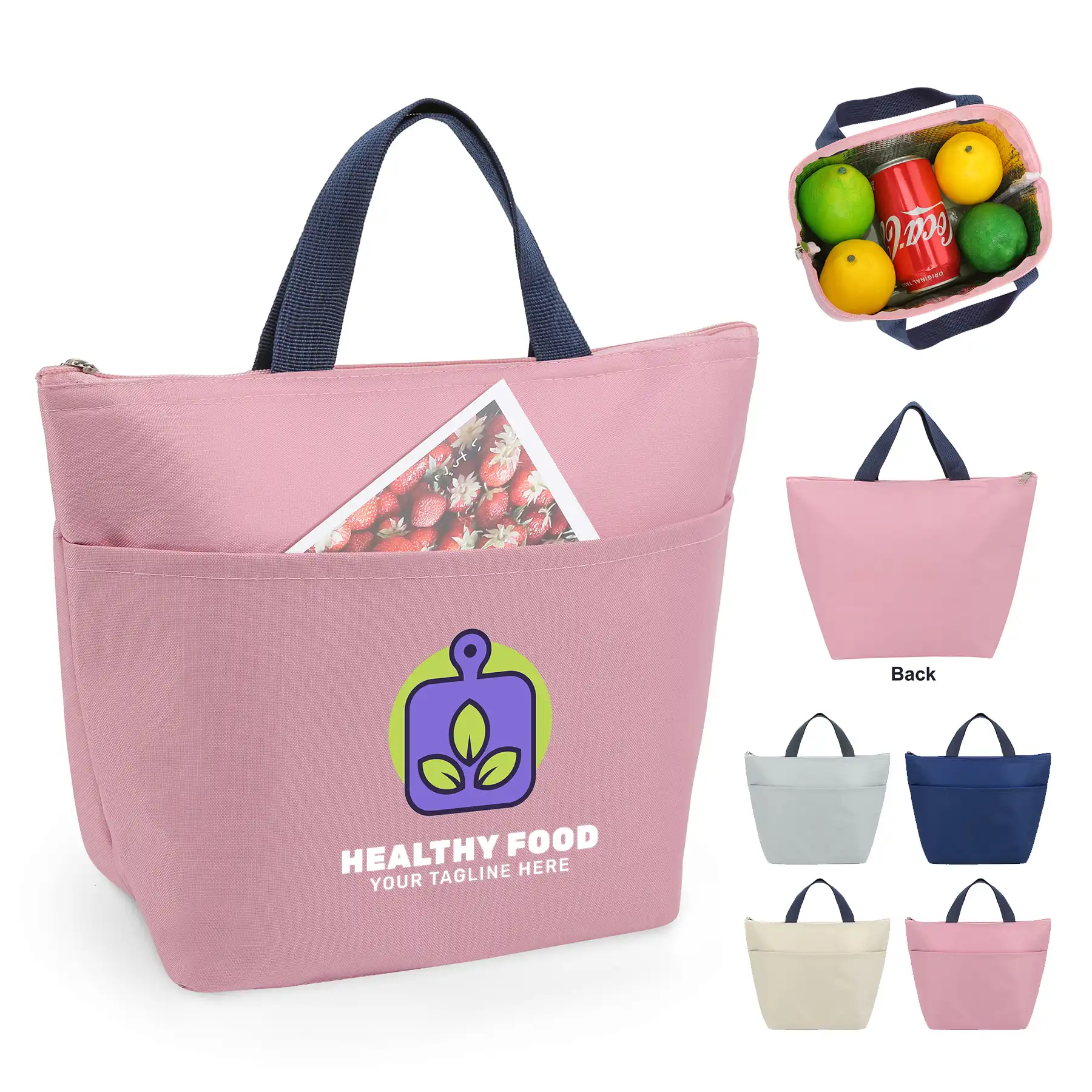 Champ Lunch Cooler Tote Bag (12'' x 5'' x 9'')