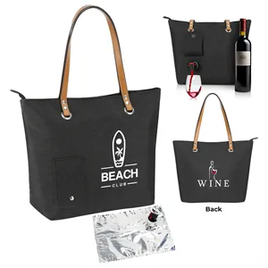 Wine Cooler Bag With Hidden Spout (17'' x 5.5'' x 12.5'')