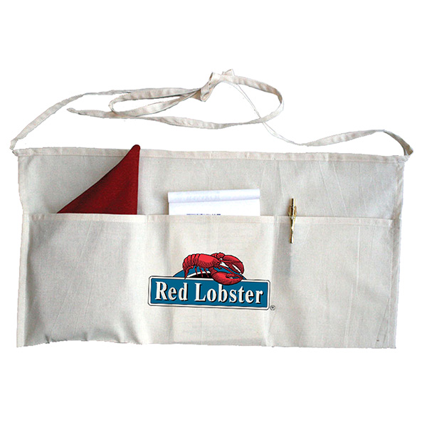 6Oz. 24"W x 12"H Economical Waist Apron